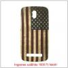 HTC Desire 500 műanyag telefonvédő, hátlap USA zászló mintás G40438