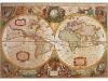 Antik világtérkép puzzle, 1000 db-os - Clementoni